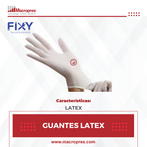 GUANTES LATEX