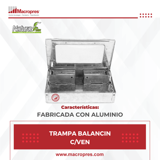 Trampa balancin c/ven